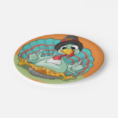 トルコの夕食 ペーパープレート (アングル)