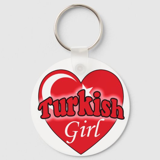 トルコの女の子 キーホルダー (正面)
