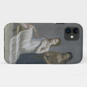 トルコの女の子、編んで彼女の毛を浴室でもらいます Case-Mate iPhoneケース (裏面(横))