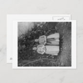 トルコの女子美術学校の学生 ポストカード (正面/裏面)