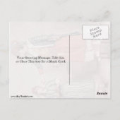 トルコの女性とメイドバイジャン=エティエンヌ・リオタール ポストカード (裏面)