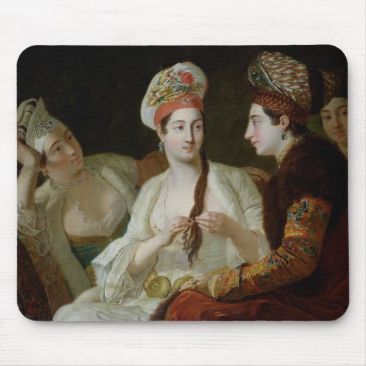 トルコの女性 マウスパッド (正面)