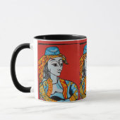 トルコの女性 マグカップ (左)