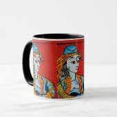 トルコの女性 マグカップ (正面左)