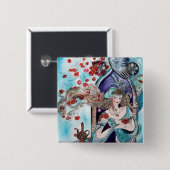 トルコの妖精の尾 缶バッジ (正面&裏面)