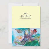 トルコの妖精の物語/フェニックスとリンゴ、白 案内状 (裏面)