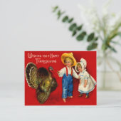 トルコの子ども ポストカード (スタンド正面)