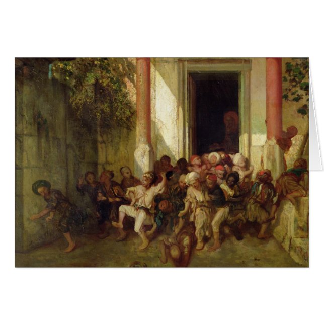 トルコの学校を去ること (正面横)