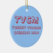 トルコの容積の推測の人 セラミックオーナメント (右)