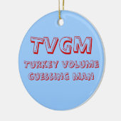 トルコの容積の推測の人 セラミックオーナメント (左)