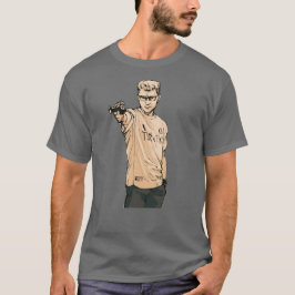 トルコの射手ユスフ・ディケチ ファンアート Tシャツ