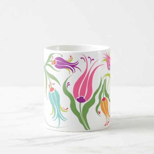 トルコの庭のコーヒー・マグ コーヒーマグカップ (中央)