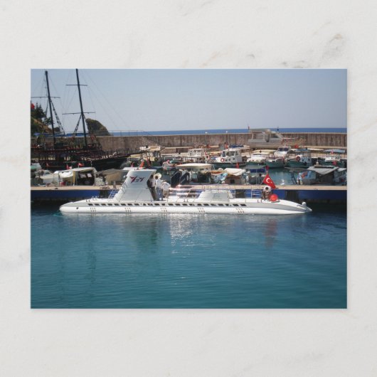 トルコの快楽潜水艦 ポストカード (正面)