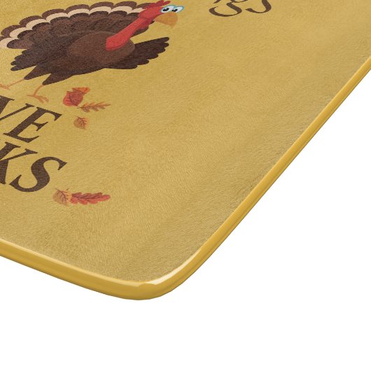 トルコの感謝祭に与え感謝していは カッティングボード (角)