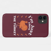 トルコの感謝祭のためにここにいるユーモア Case-Mate iPhoneケース (裏面(横))