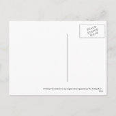 トルコの操業ラットの野生の感謝祭のkmcoriginals シーズンポストカード (裏面)