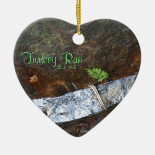 トルコの操業州公園 セラミックオーナメント (正面)