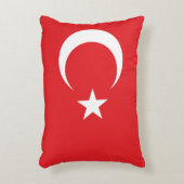 トルコの旗 アクセントクッション (正面(垂直))