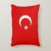 トルコの旗 アクセントクッション (正面(垂直))