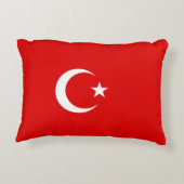 トルコの旗 アクセントクッション (裏面)