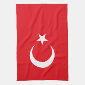 トルコの旗 キッチンタオル (縦)