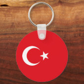 トルコの旗 キーホルダー (正面)