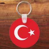 トルコの旗 キーホルダー (裏面)