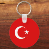 トルコの旗 キーホルダー (正面)