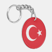 トルコの旗 キーホルダー (正面左)