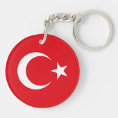 トルコの旗 キーホルダー (裏面)