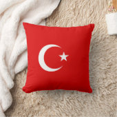 トルコの旗 クッション (ブランケット)