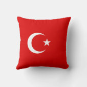トルコの旗 クッション (裏面)