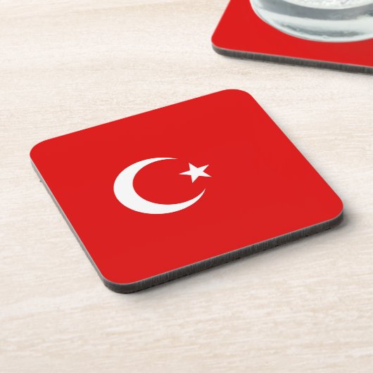 トルコの旗 コースター (左側)