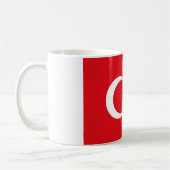 トルコの旗 コーヒーマグカップ (左)