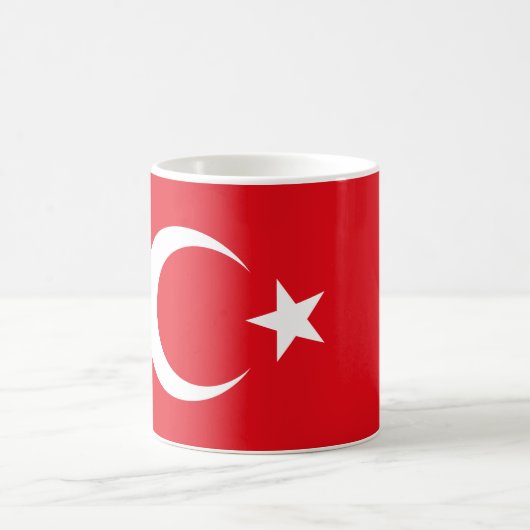 トルコの旗 コーヒーマグカップ (中央)
