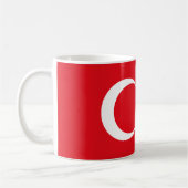 トルコの旗 コーヒーマグカップ (左)