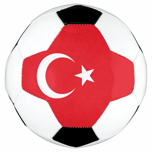 トルコの旗 サッカーボール (正面)