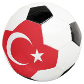 トルコの旗 サッカーボール (3/4)