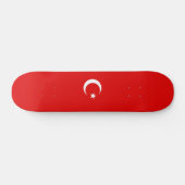 トルコの旗 スケートボード (横)