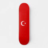 トルコの旗 スケートボード (正面)