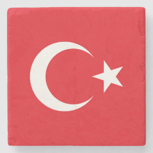 トルコの旗 ストーンコースター
