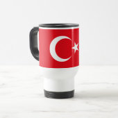 トルコの旗 トラベルマグ (正面左)