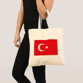 トルコの旗 トートバッグ (正面(商品))