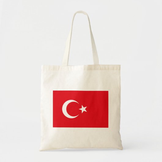 トルコの旗 トートバッグ (正面)
