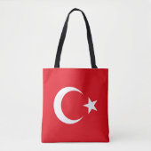 トルコの旗 トートバッグ (正面)