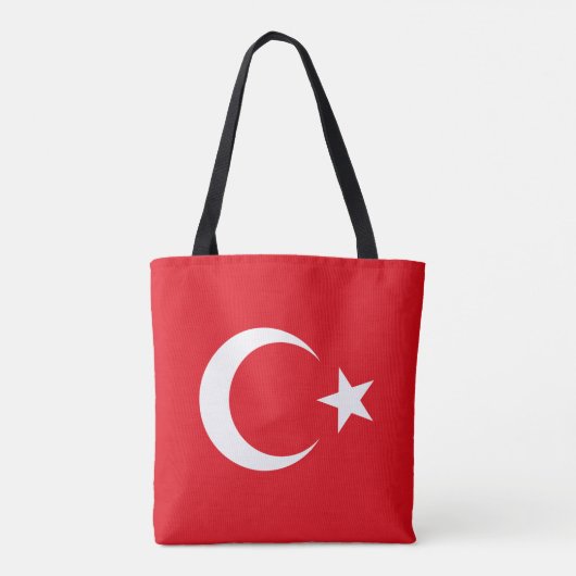 トルコの旗 トートバッグ (裏面)