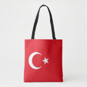 トルコの旗 トートバッグ (正面)
