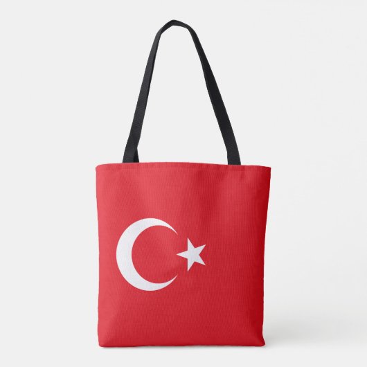 トルコの旗 トートバッグ (裏面)