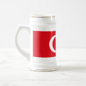トルコの旗 ビールジョッキ (左)