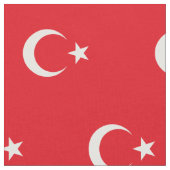 トルコの旗 ファブリック (クローズアップ)